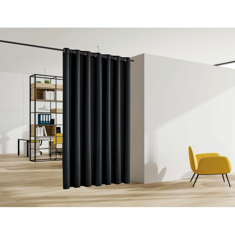 Latitude Run Blackout Room Divider Curtain Panel Privacy Partition
